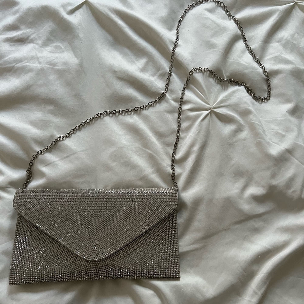 Steve Madden Rhinestone Clutch
